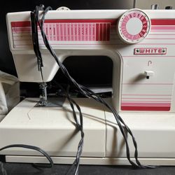 White Sewing Machine