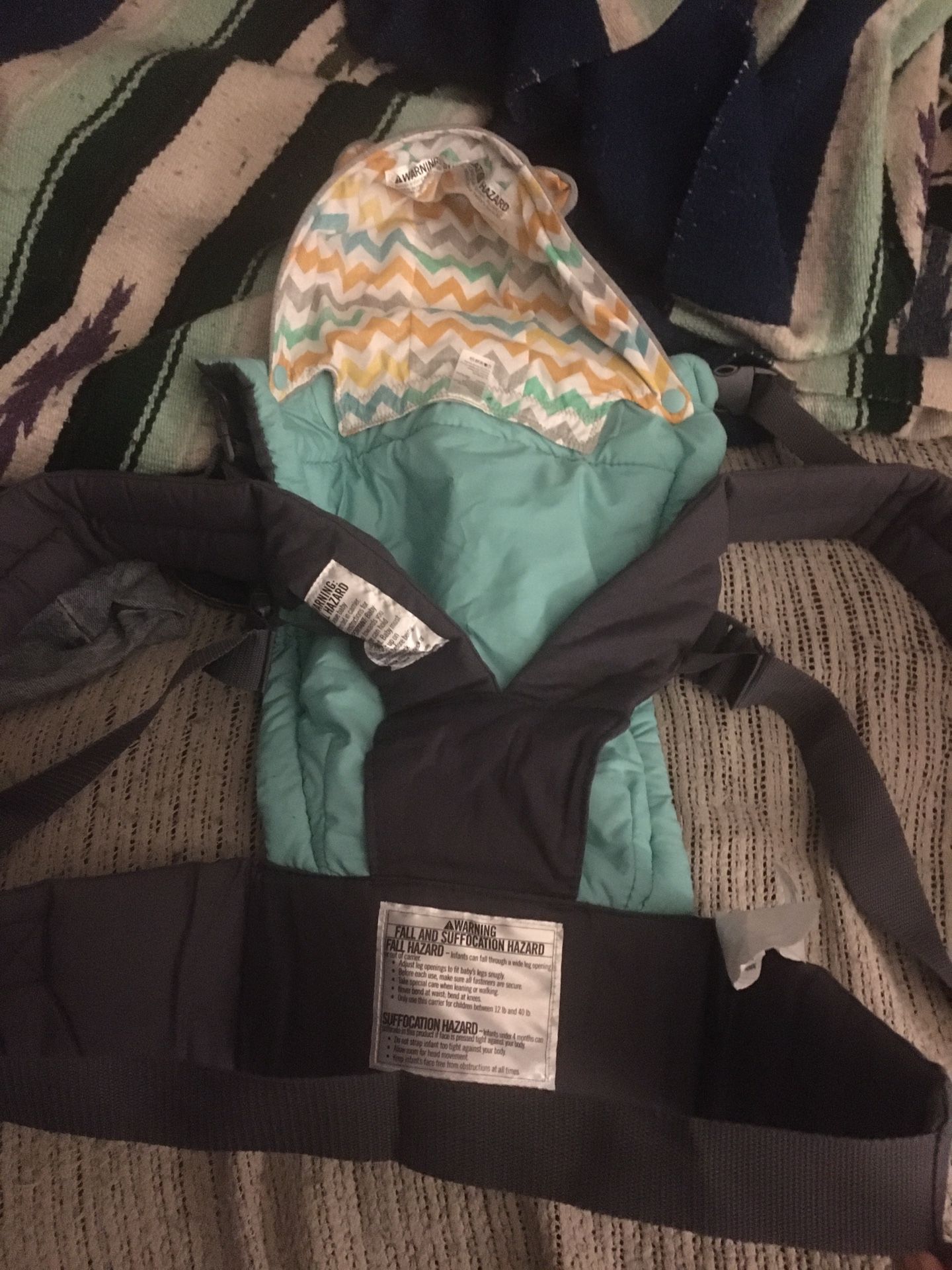 Like new baby harness carrier only $30 firm