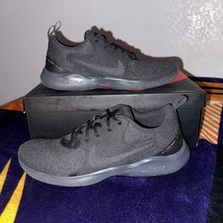 Nike Flex Run Experience Black/Dark Smoke Gray Size 11 Men