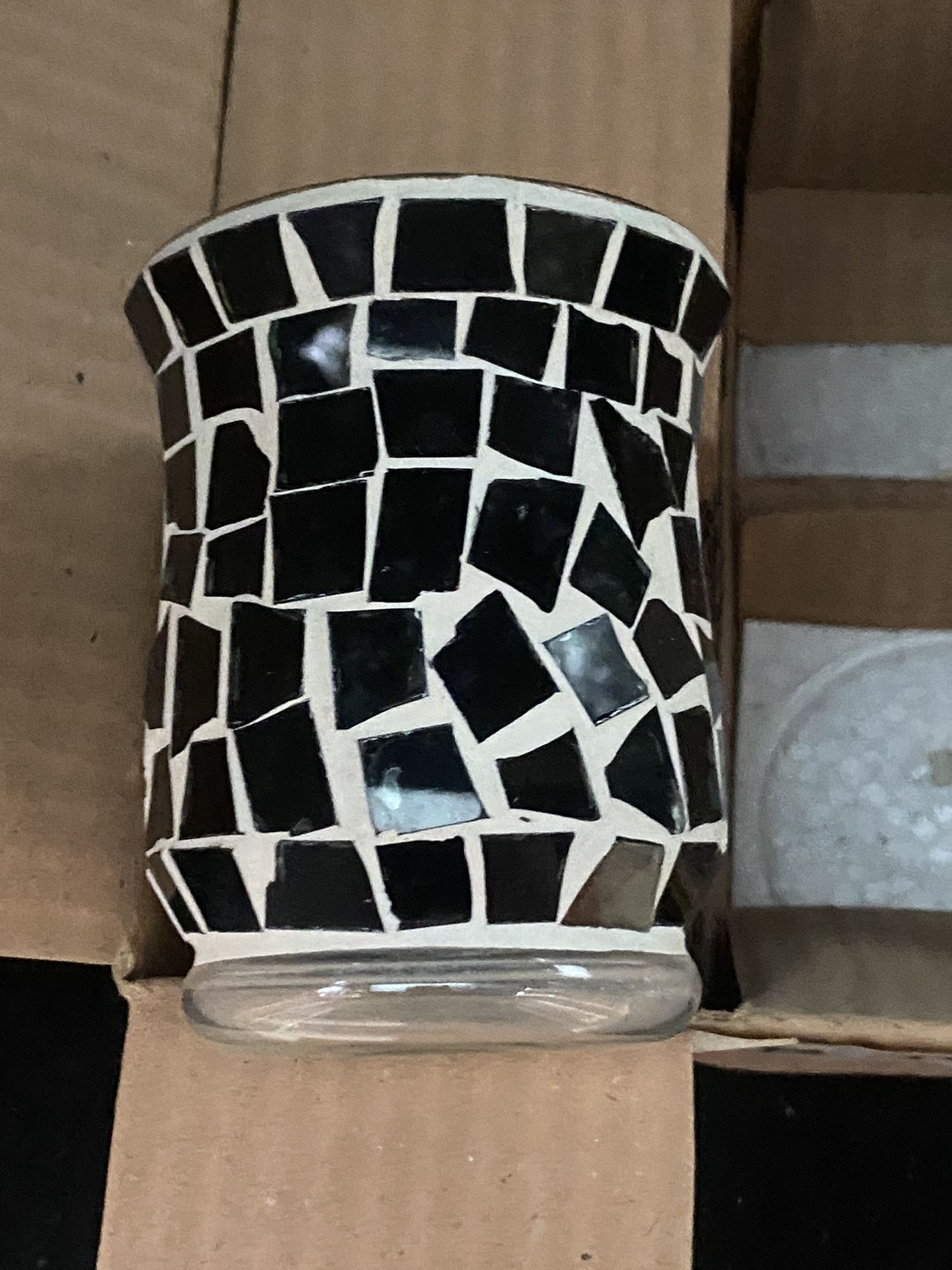 Black And White Garden Pot 4 Inch Set Of 3 Or 1