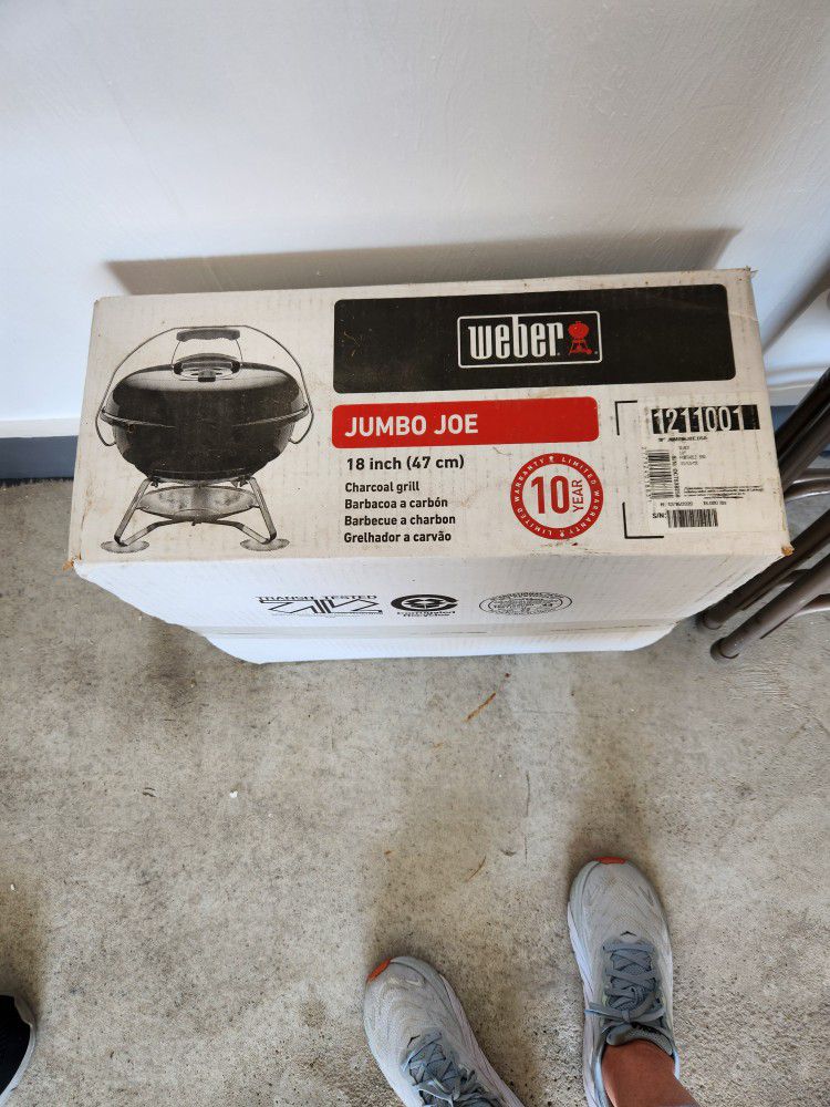 Weber Charcoal Grill New