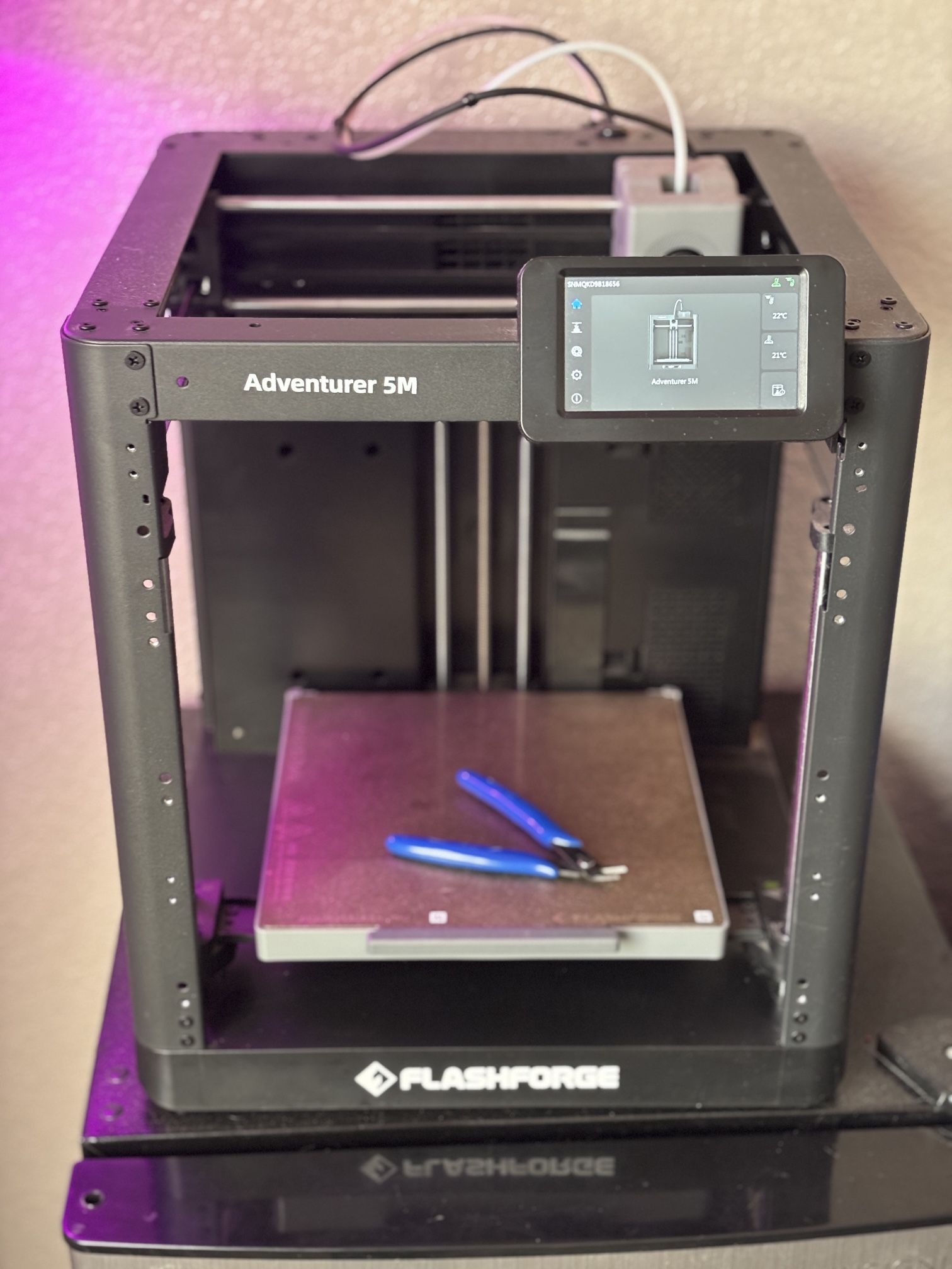 3D Printer :  Foashforge Adventurer 5M