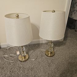 Bedroom NIGHTSTAND LAMPS SET