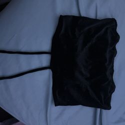7daywknd Black Tube Top
