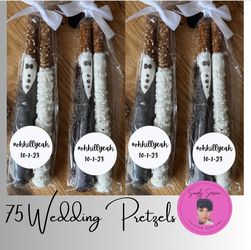 75 Wedding  Pretzels 