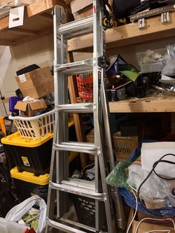 1 day moving sale - Gorilla (22 ft Reach) MPX22 Aluminum Multi-Position Ladder