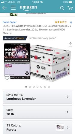 Foreworx print copy paper all colors