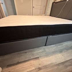 Bed Frame And Mattress 
