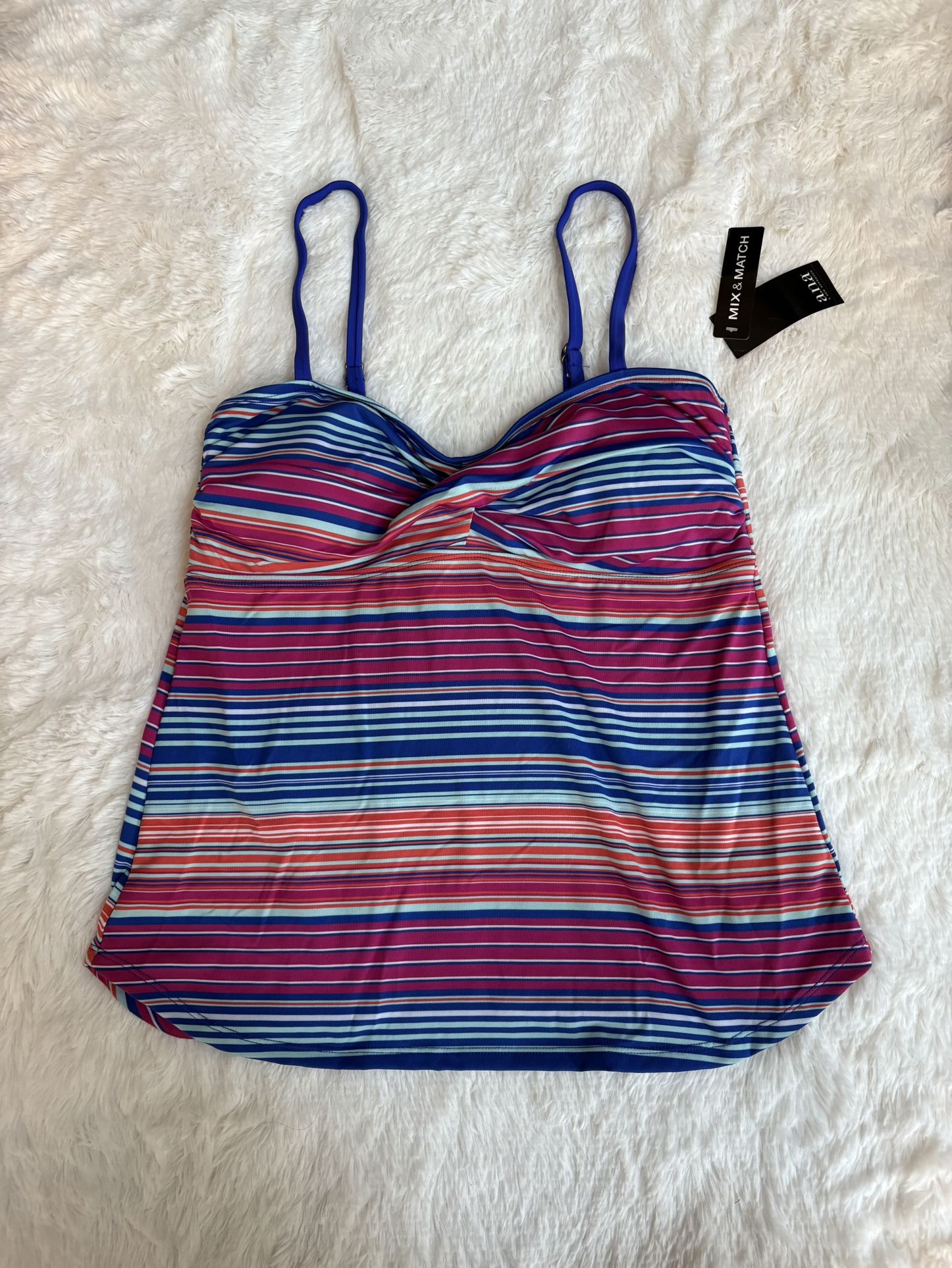 A.N.A. Tankini Top Size Large