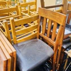 Wooden Chairs with Cushion