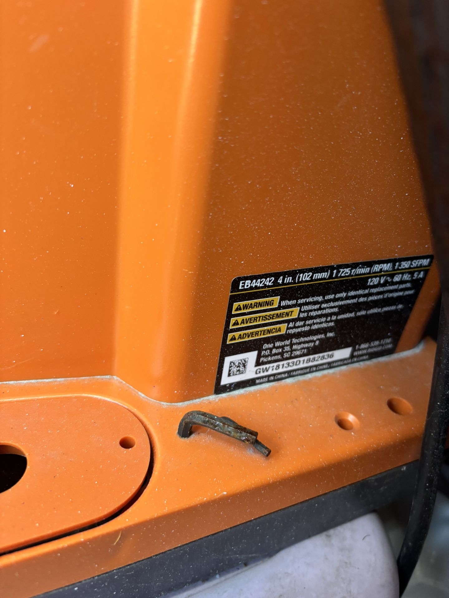 Ridgid Spindle Sander