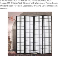 Room Dividers and Folding Privacy Screens