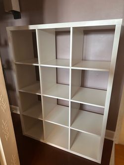 White IKEA shelf
