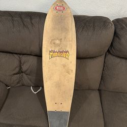 Longboard Deck With Grip