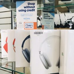New Airpods Max Silver/white (payment Plans Available)