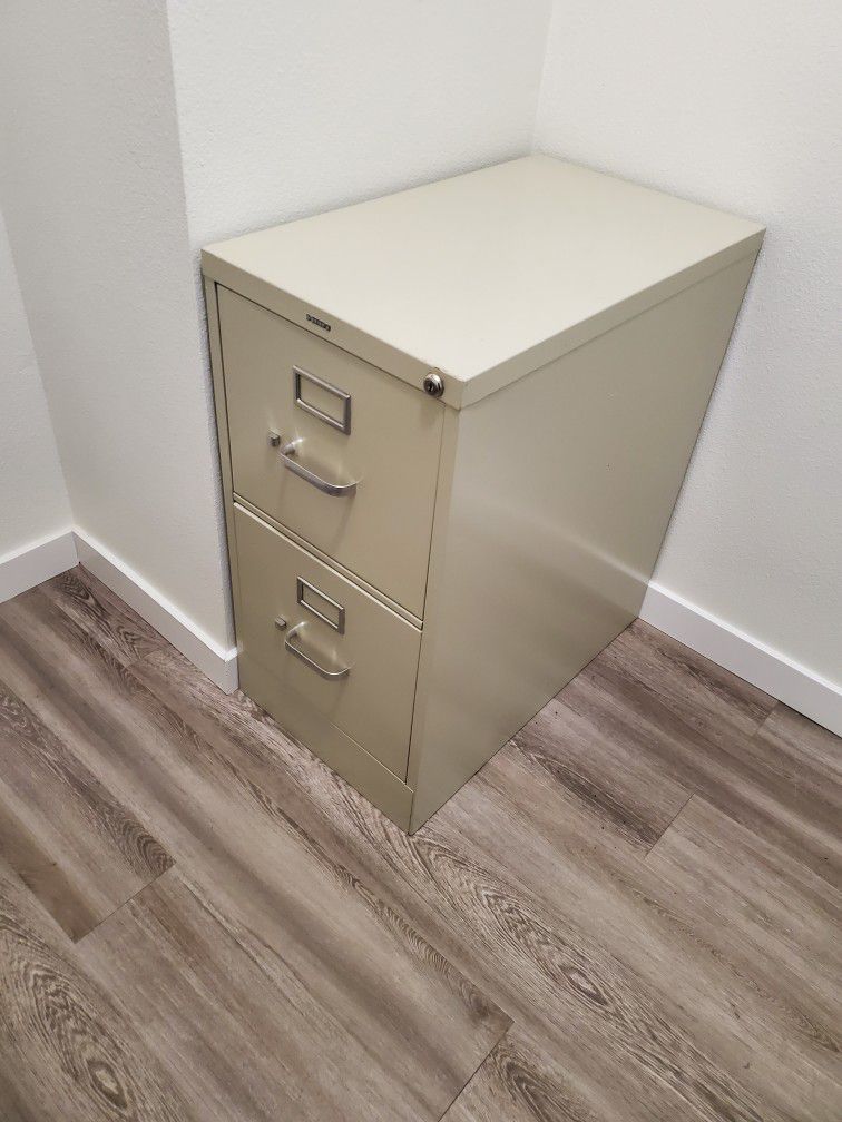 Hon Two-drawer Metal File Cabinet