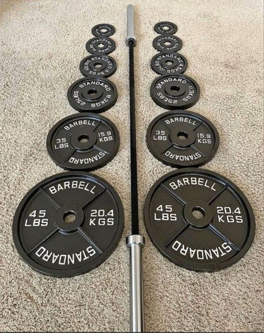 Olympic Weight Plate Pairs or Set, New