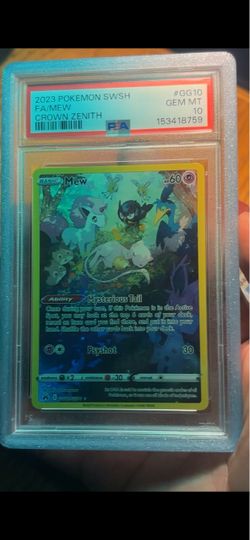 Mew crown zenith psa 10