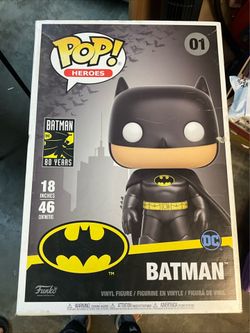 Jumbo pops Batman brand new in the box