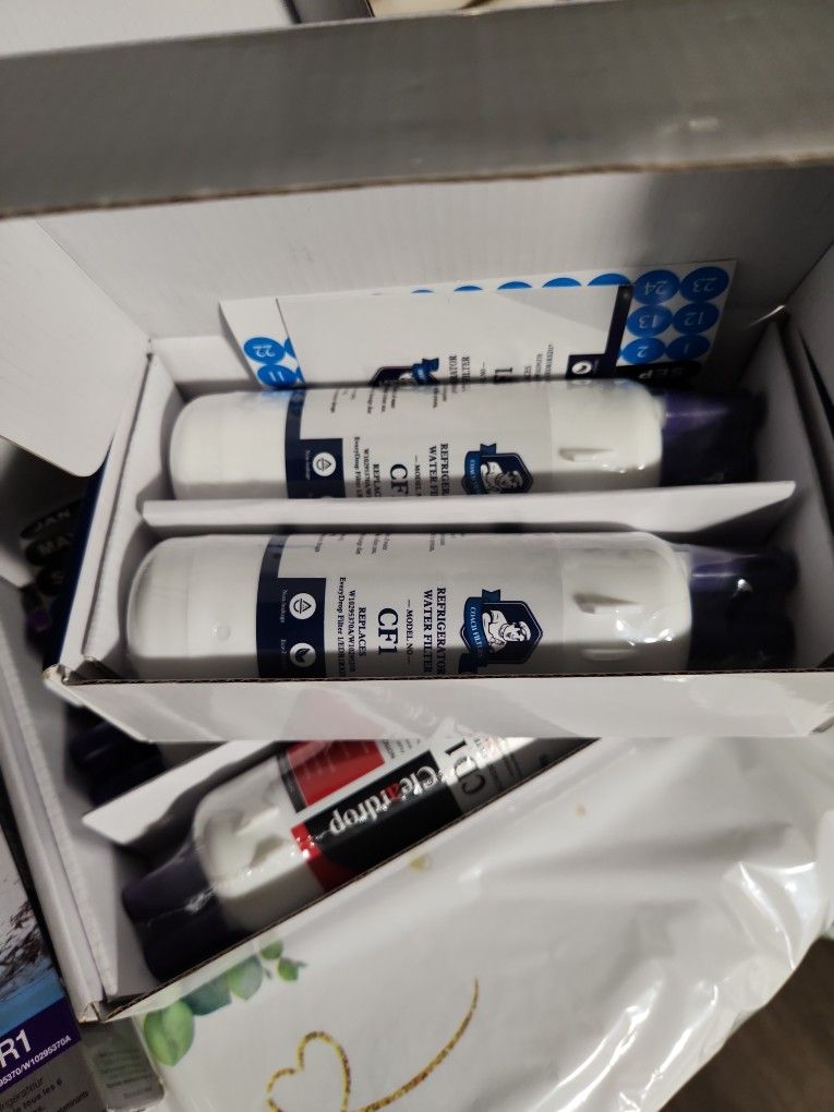 6-7 Whirlpool Water Filters - CD1, CF1, Filter 1