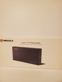 EMIGVELA Type-c PD POWER BANK 20000mah