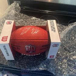 Sign Rob Gronkowski NFL Wilson 