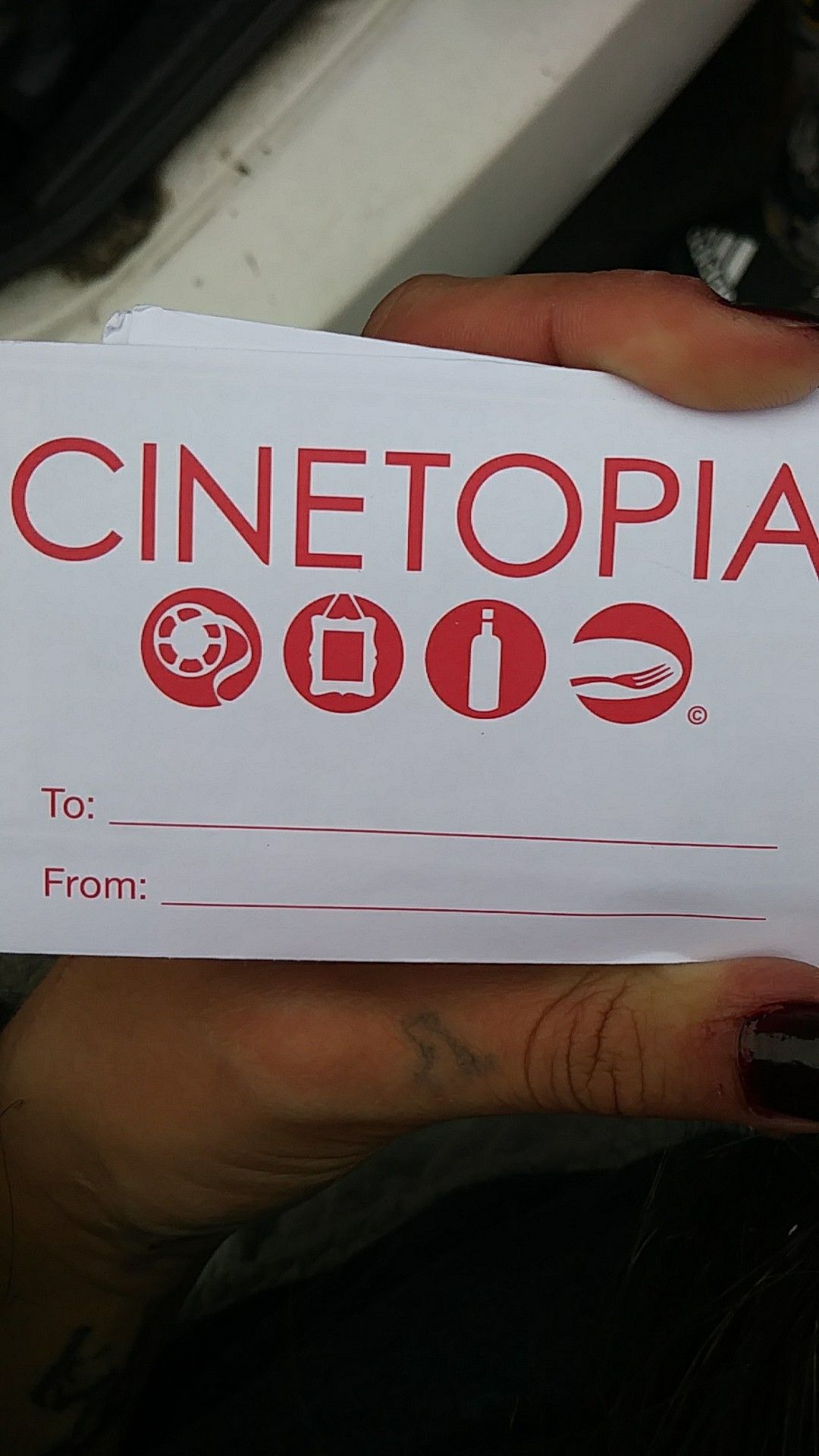 Cinetopia Premium Movie Tickets