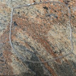 19in SILVER Italy 925 Chain