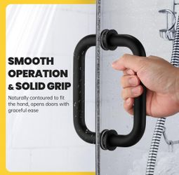 Handle Shower Doors Glass