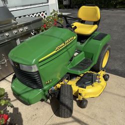 John Deer 345 mower And Snow Blower 