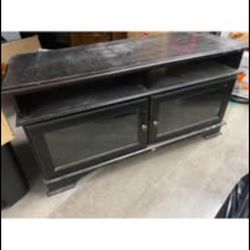 Black Glass Coffee Table 