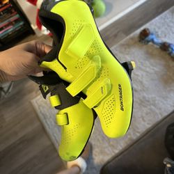 Bontrager Cycling Shoes And Angi Helmet