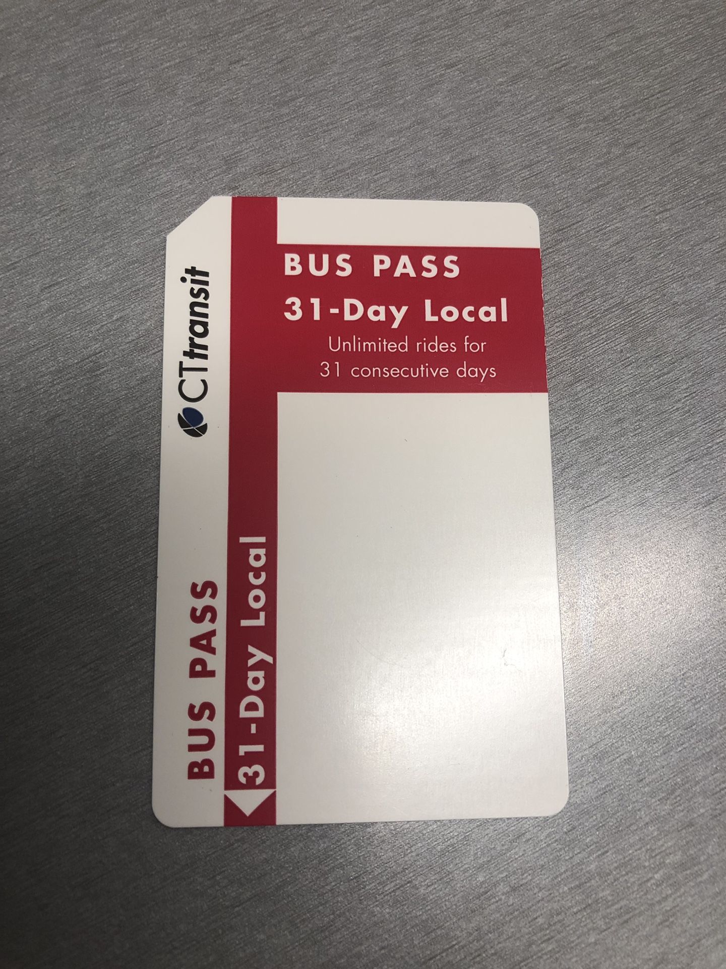 Ct transit Bus Fastrak pass 31 day for Sale in New Britain, CT OfferUp