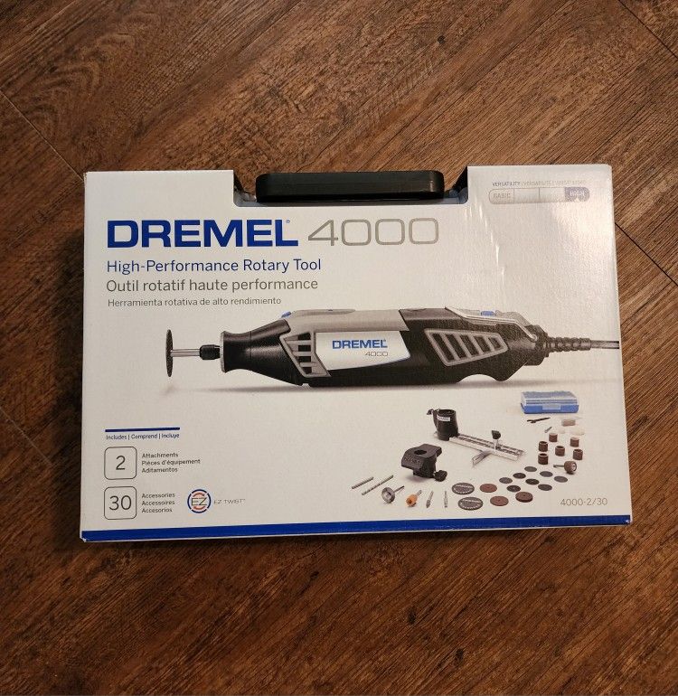 Dremel 4000-2/30 High Perform Rotary Tool Kit 4000-2/30