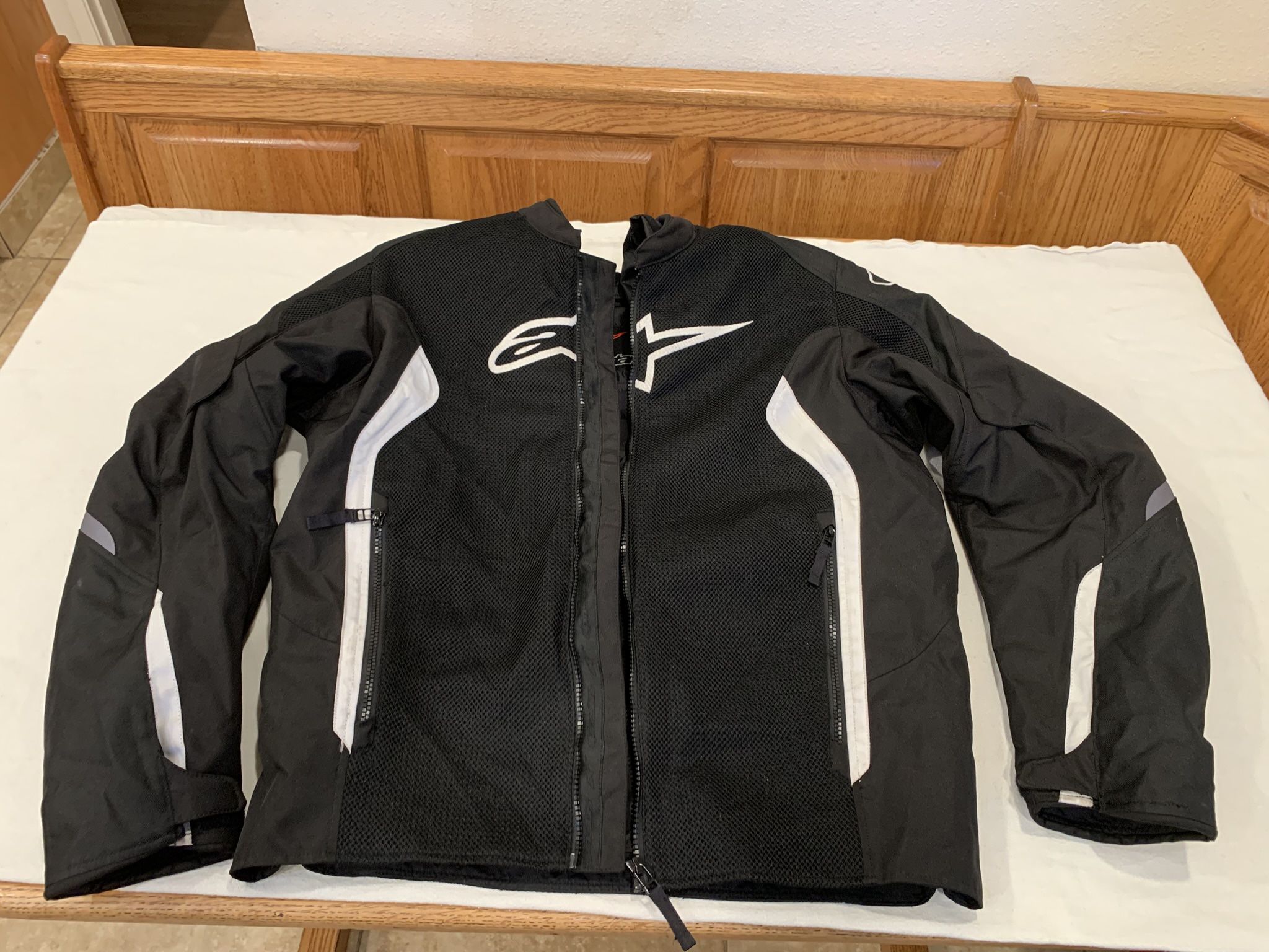 Alpinestars Viper V2 Air Vented Motorcycle Jacket - Size XXL w/ Back Protect and Liner