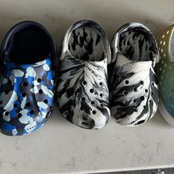 Toddler Boy Size 6 Crocs; Vans; Nike; Adidas and Old Navy Brand Shoes/rain-boots