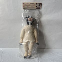 Vintage "Just For Keeps" Classic Animal Doll Featuring a Cow With Soft Fabric Body and Hard Plastic Head and Hooves