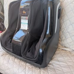 Foot Calf Massager Heat Vibration 