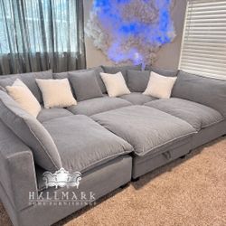 Customized Kova-Style Cloud Couch Sectionals