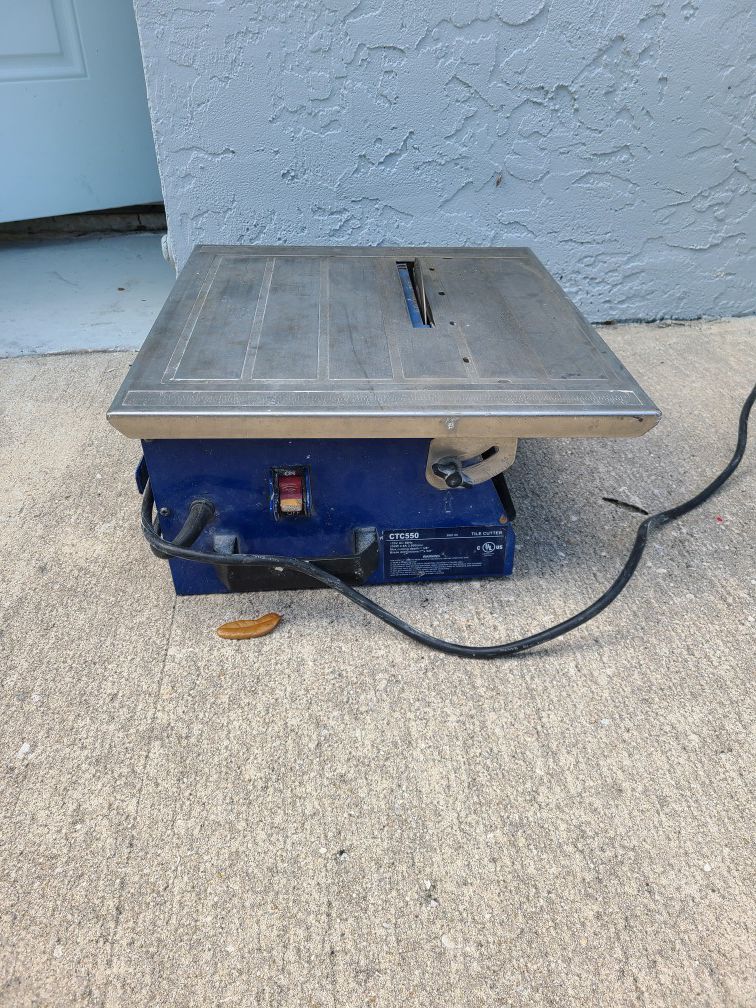 CTC550 Wet/Dry Tile Saw