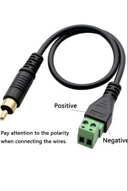 RCA Male Plug