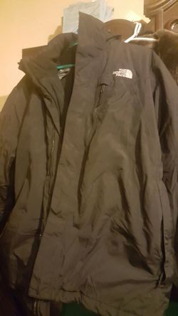 North face coat warm
