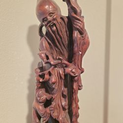 Chinese Wood Carving Shou-Lao Shouxing