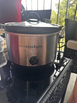 Crock-Pot 4.5qt Slow Cooker Silver