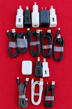 Fast Charging Android & IPhone Chargers Apple / Samsung / Anker / Belkin / JBL / LG (15$ Each set)