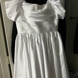 White Formal Dress 