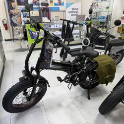 Heybike Mars 3.0 Electric Bicycle 28MPH! Finance For $50 Down Payment!!