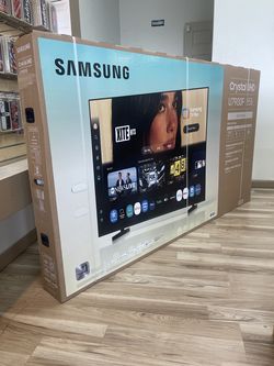 85” Inch Samsung Crystal UHD Smart TV Financing! $50 Down