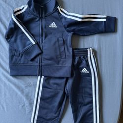 Adidas Tracksuit Two Piece Navy Infant 6 Months
