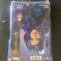 Blue Wig Okay Condition
